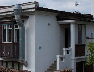 Pohled na vstupní trakt do kanceláře
