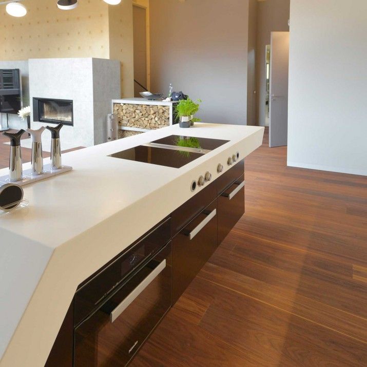 Byt Praha Nové Město - kuchyně, detail spotřebičů Bora profesional, Miele a Gaggenau.